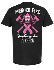 Merced Fire Department Pink T-Shirt